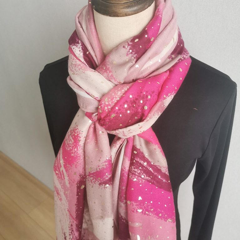 Anéis de lenço personalizados no atacado, fornecedor de hijab de chiffon personalizado, empresa de pescoço de bandana personalizada